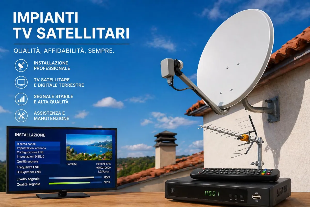 IMPIANTI TV E SATELLITARI
