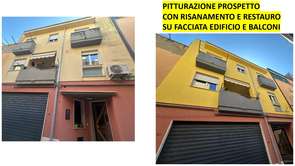 Pitturazione e Risanazione Prospetto