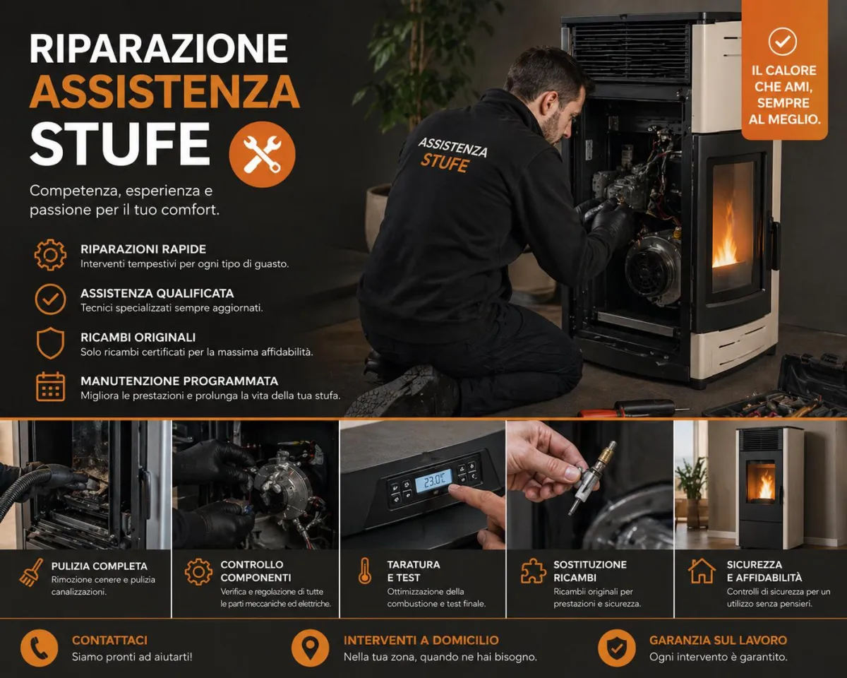 Installazione Manutenzione Stufe a Pellet