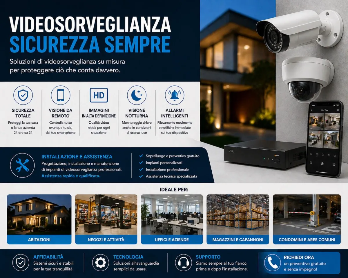 Impianti di Videosorveglianza