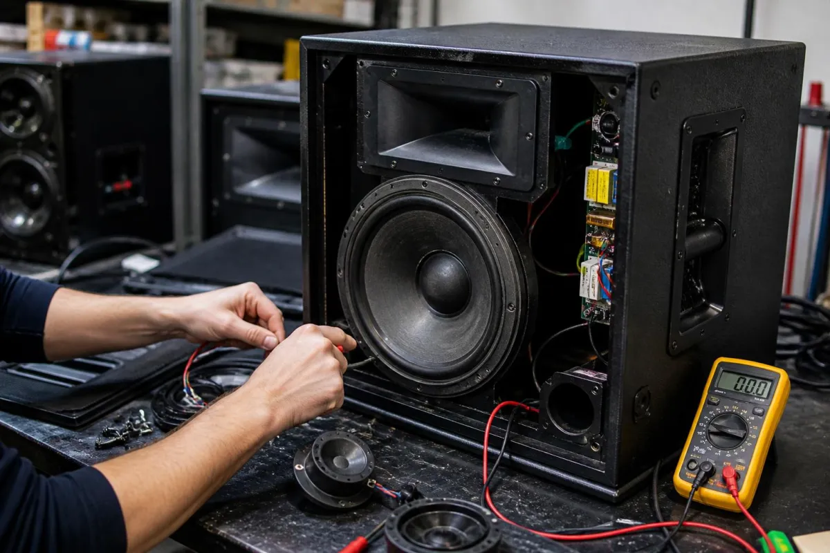 Riparazione Casse Audio